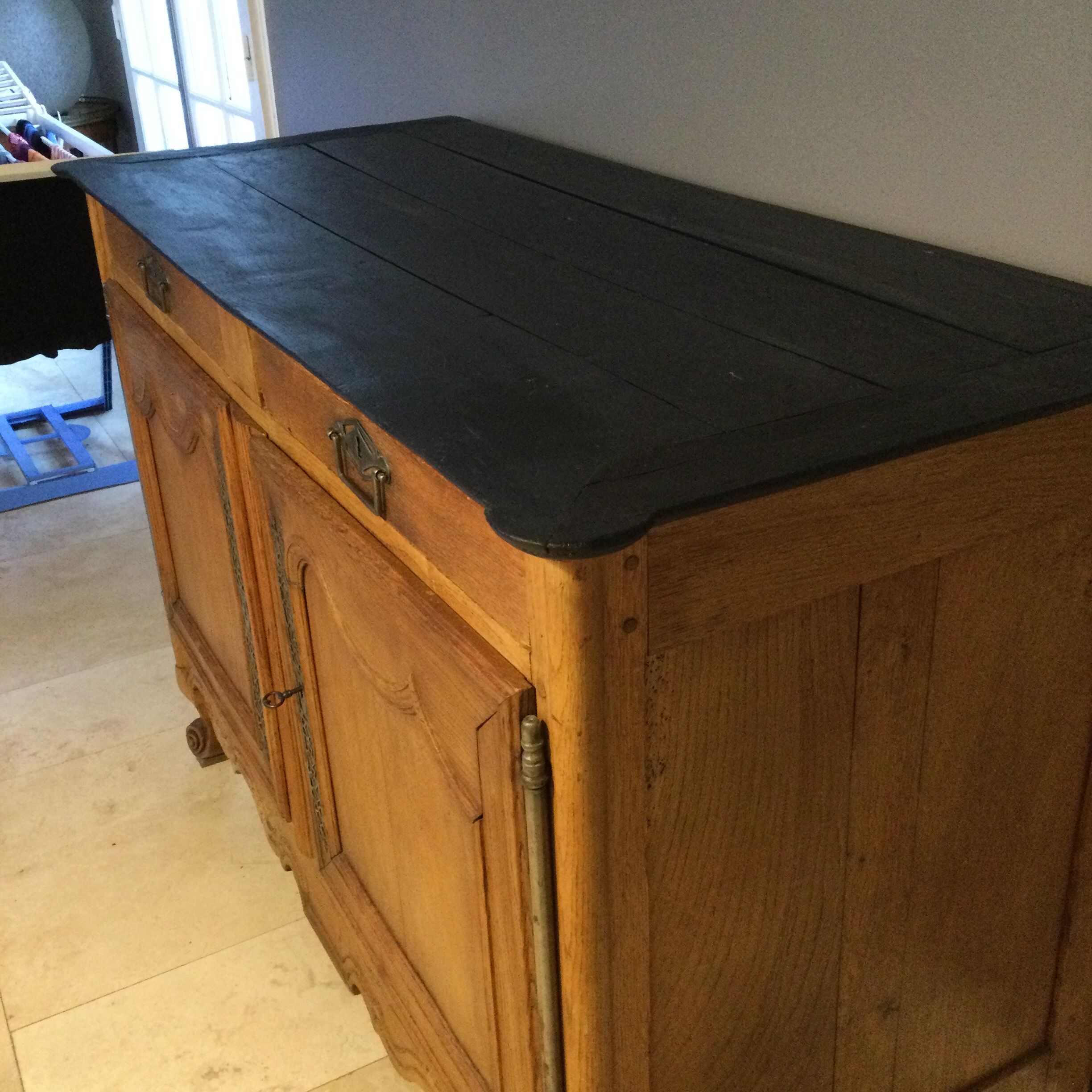 Solid oak country buffet