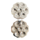 Stainless steel oyster plates