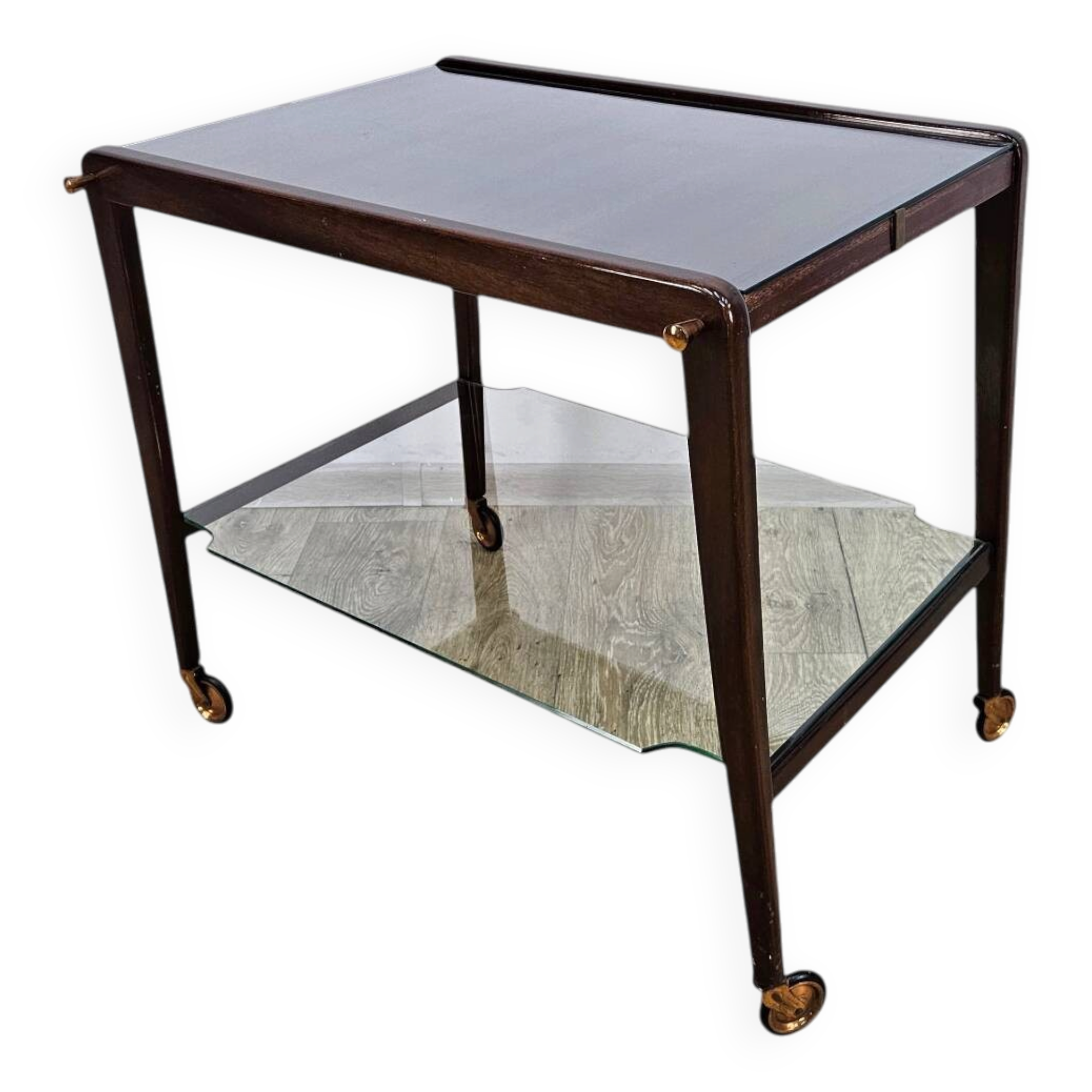 Mobile bar table, France, 1960s.