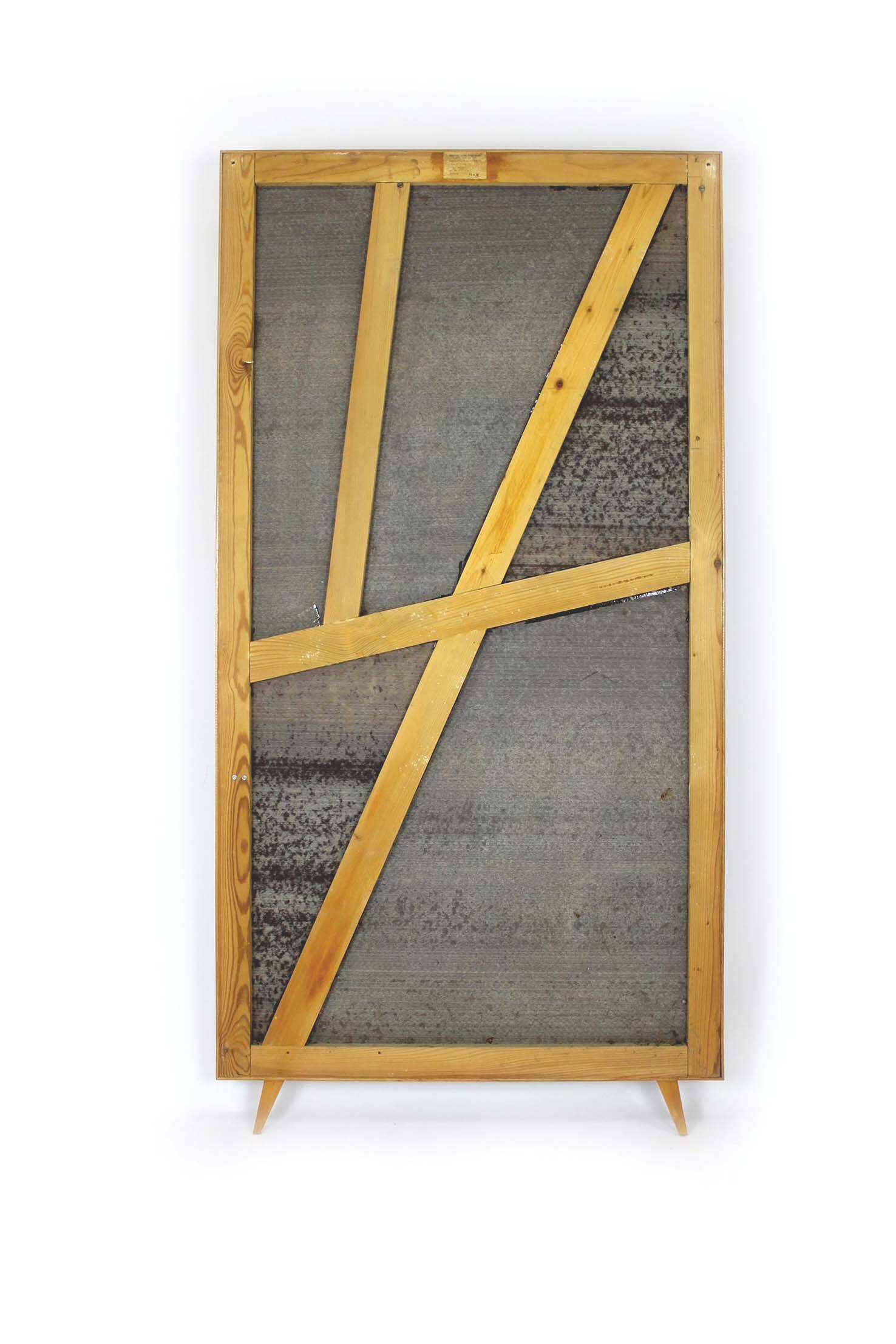 Vintage Geometric Coat Rack from Drevokov Blatna, 1972