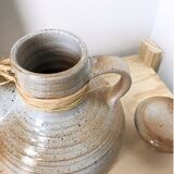 Vintage teapot in gres