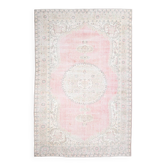 7x10 Shades Of Blush Pink Persian Rug,211x323Cm