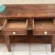Old solid wood counter