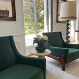 Pair of Mid-Century Italian Armchairs, 1960s