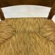 Art Deco chair minimalist oak wicker minimalist design