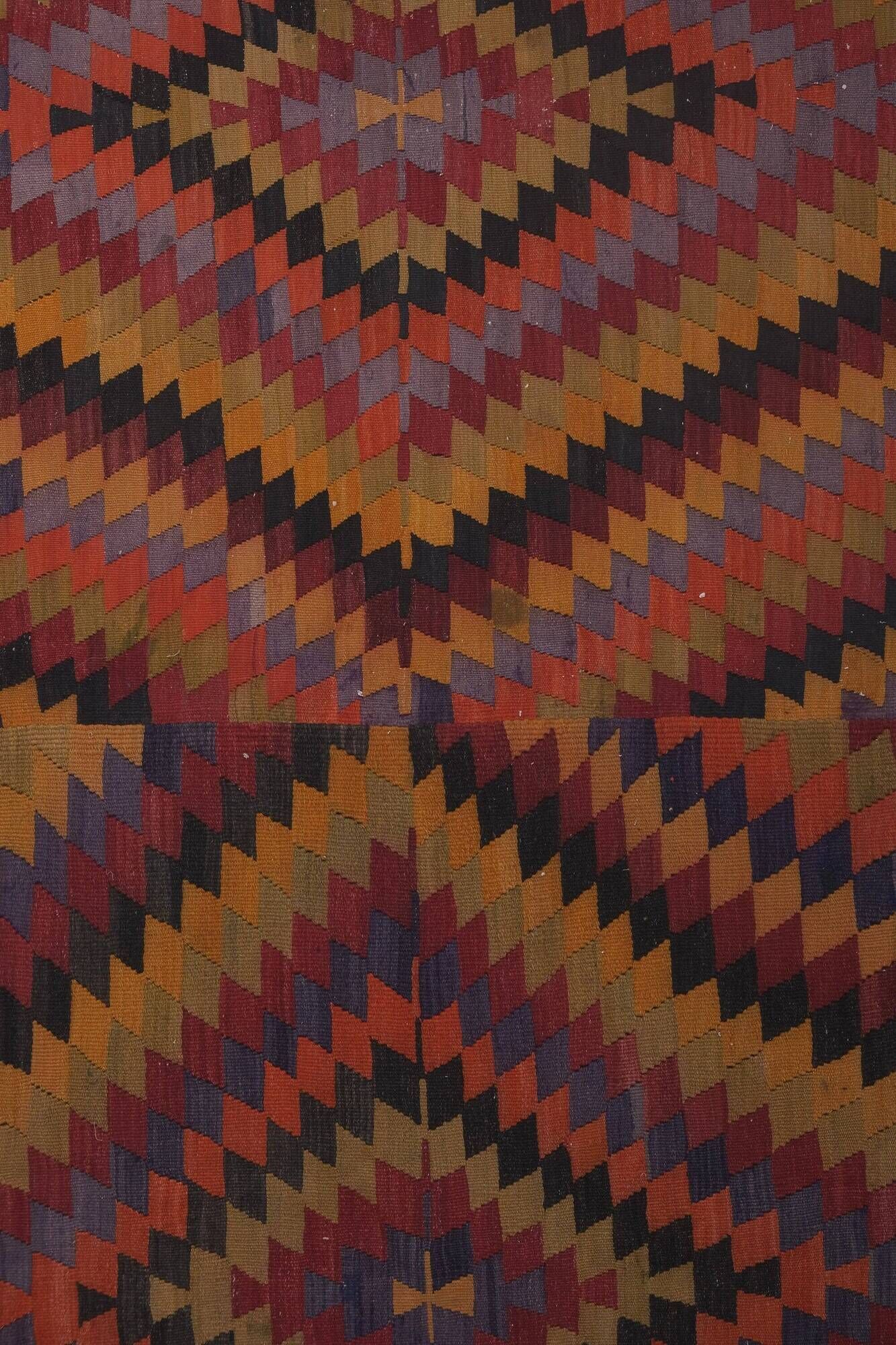 Tapis Kilim turc vintage tissé main