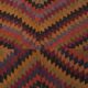 Tapis Kilim turc vintage tissé main