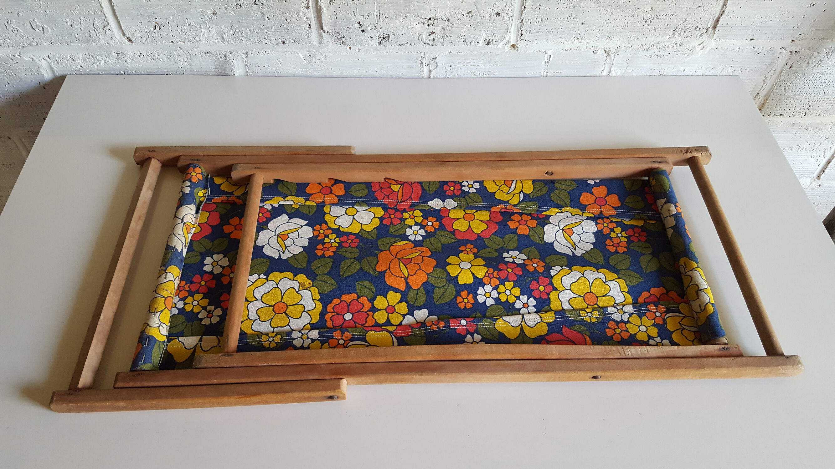 Chaise longue enfant vintage