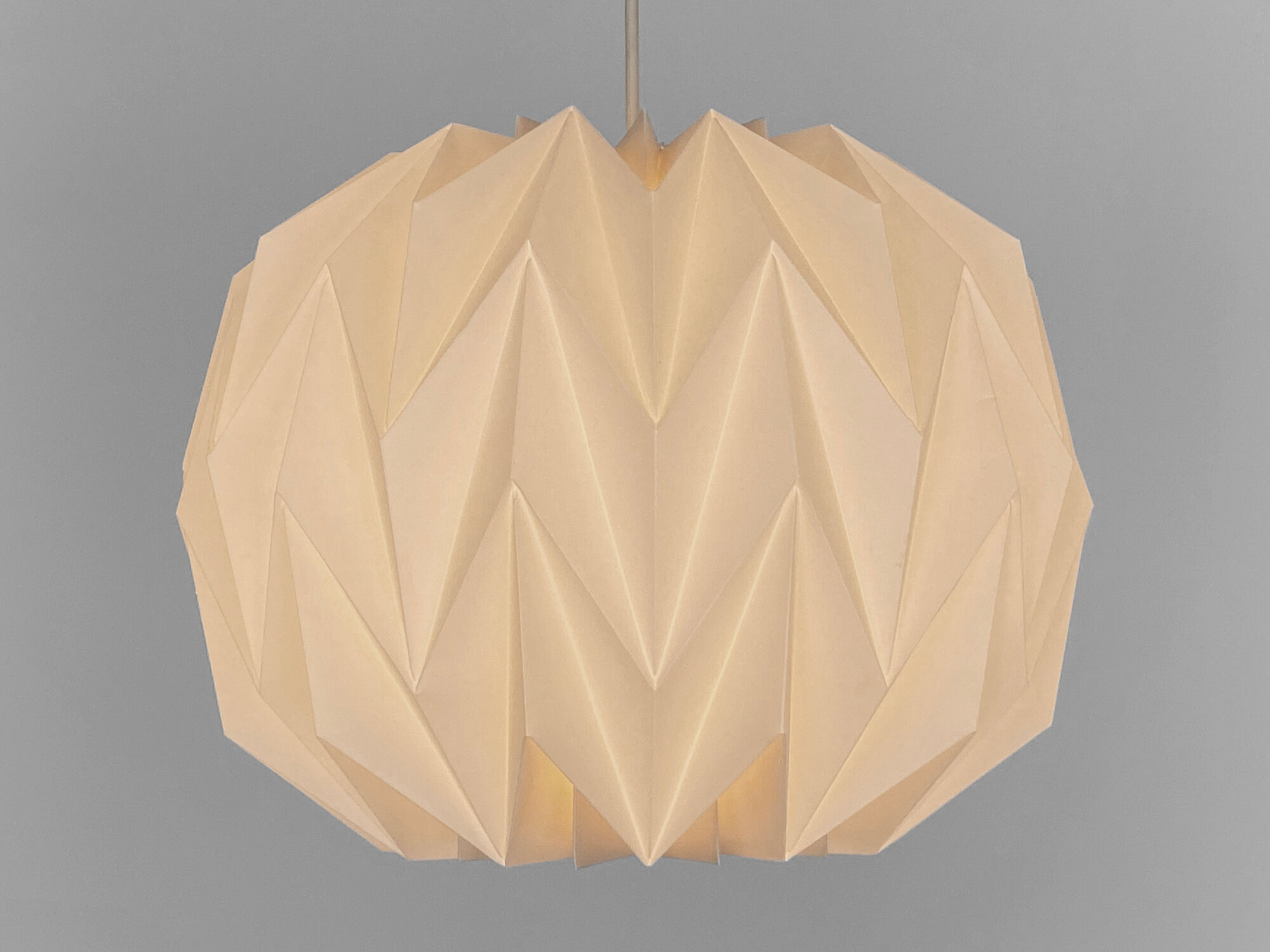 Pendant light 157 M by Andreas Hansen for Le Klint. Denmark 1970s