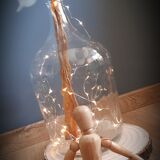 Authentic demijohn 5 L transparent