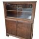 Vetrina Vintage Anni '40/'50 in Radica – Design Italiano Mid-Century