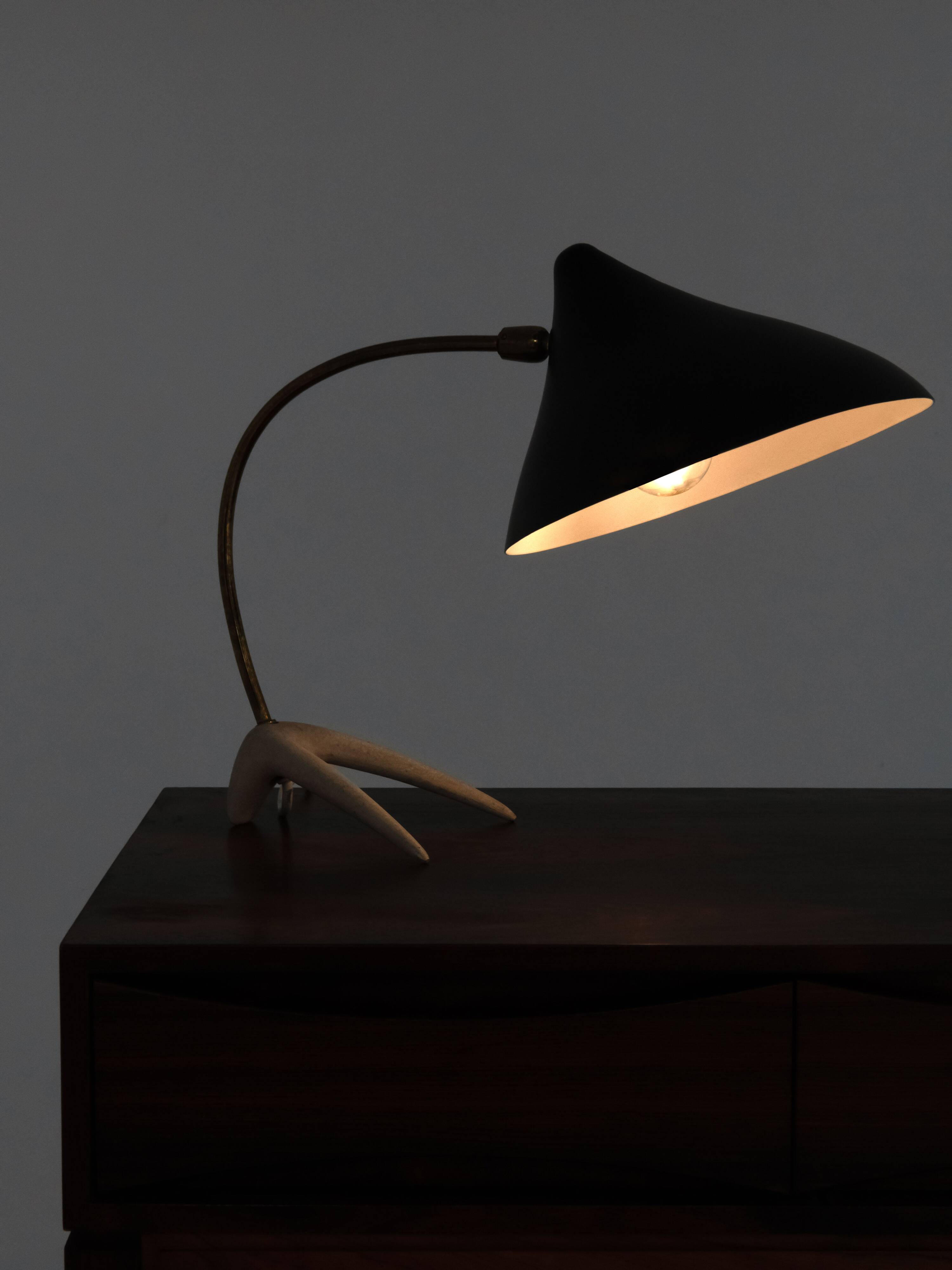 'Crowfoot' table lamp - Karl-Heinz Kinsky
