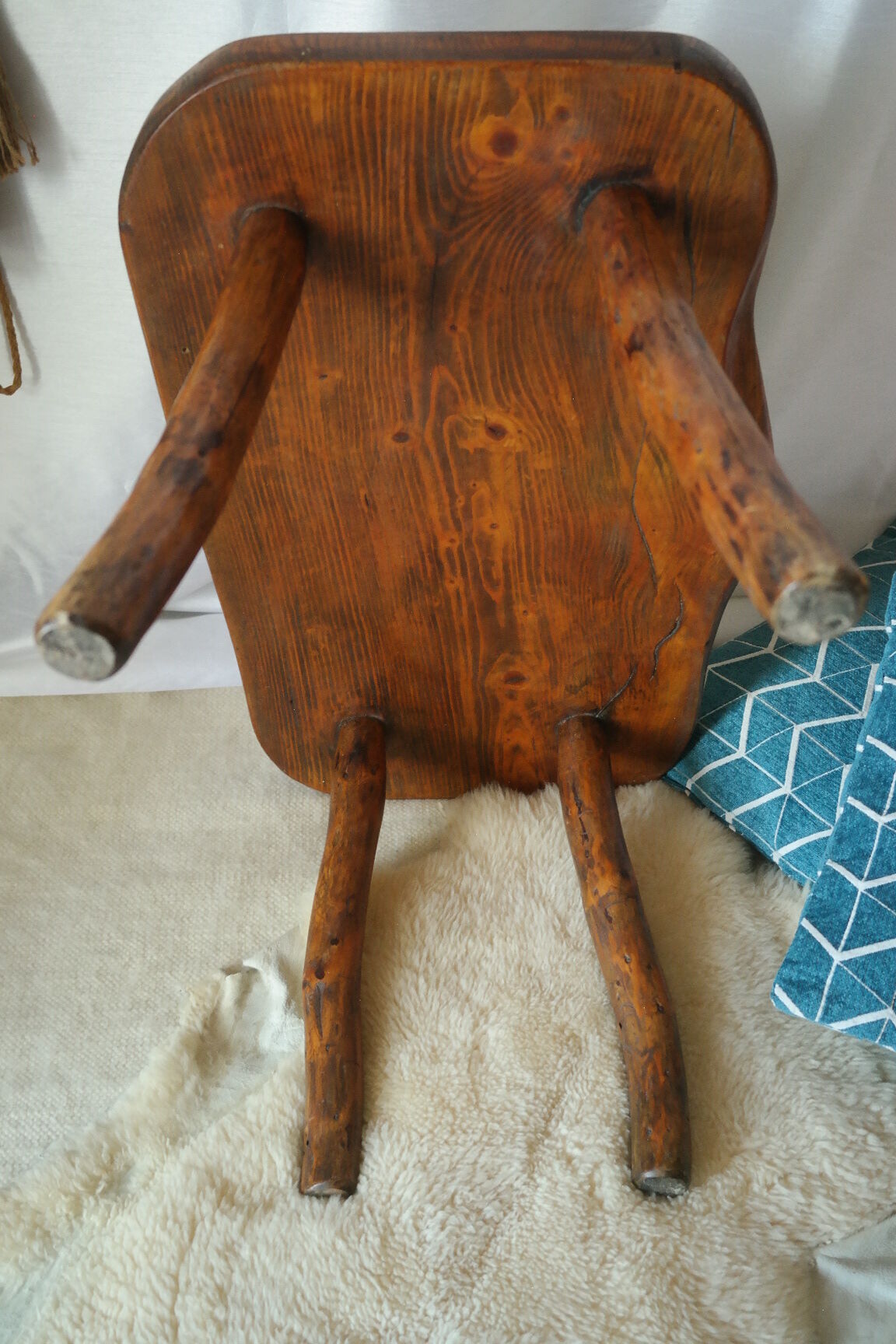 Vintage brutalist coffee table