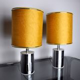 Pair of futuristic lamps by Marca SL, Spain, 1970