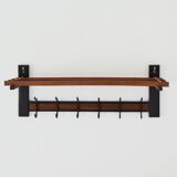 Vintage 1950s Scandinavian coat rack / hat rack