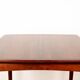 Danish extendable and reversible table, games or meals, rosewood 1960.