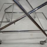 Sliding service chrome metal