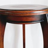 Small solid wood stool