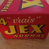 Boîte publicitaire cartonnée " JEX " 1950