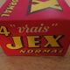 Cardboard advertising box " jex " 1950