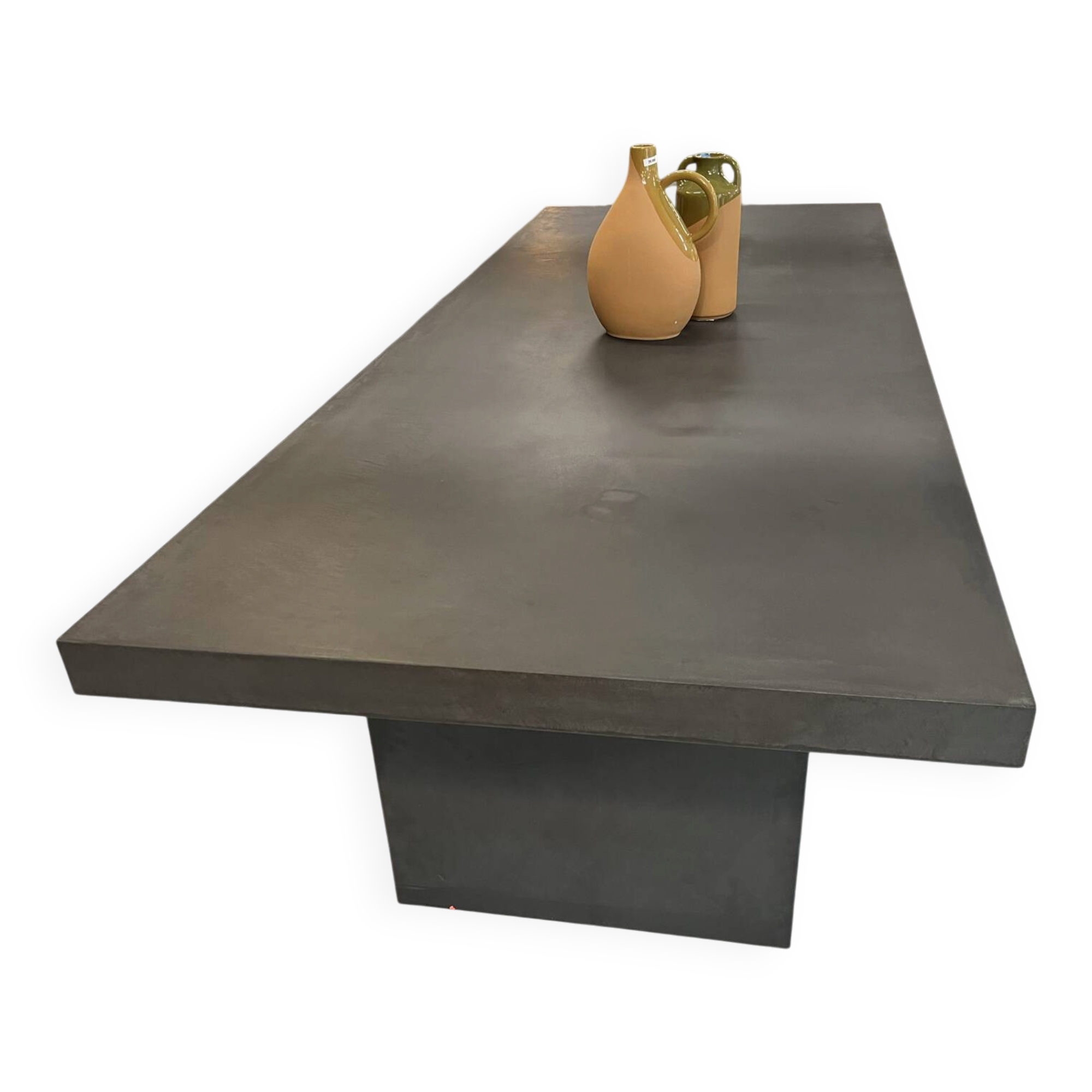 Micro-cement dining table