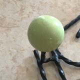 Ancien miroir porte manteau vintage
