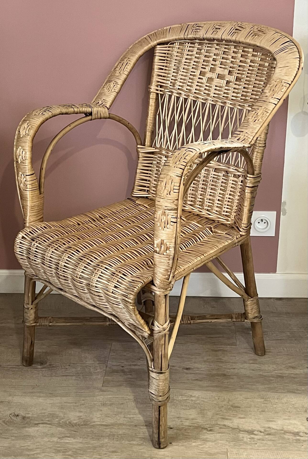 Fauteuil en rotin 