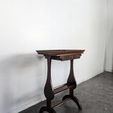 Occasional table worker in Mahogany, Restoration period.