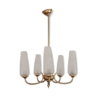 Five-fire chandelier
