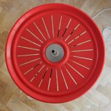 1970's Vintage Red Floor Lamp