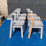 6 vintage Scandinavian design chairs
