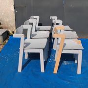 6 vintage Scandinavian design chairs