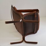 Siesta leather armchair by designer Ingmar Relling.