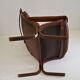 Siesta leather armchair by designer Ingmar Relling.