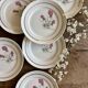 Lot de 6 assiettes plates vintage - Moulin des Loups