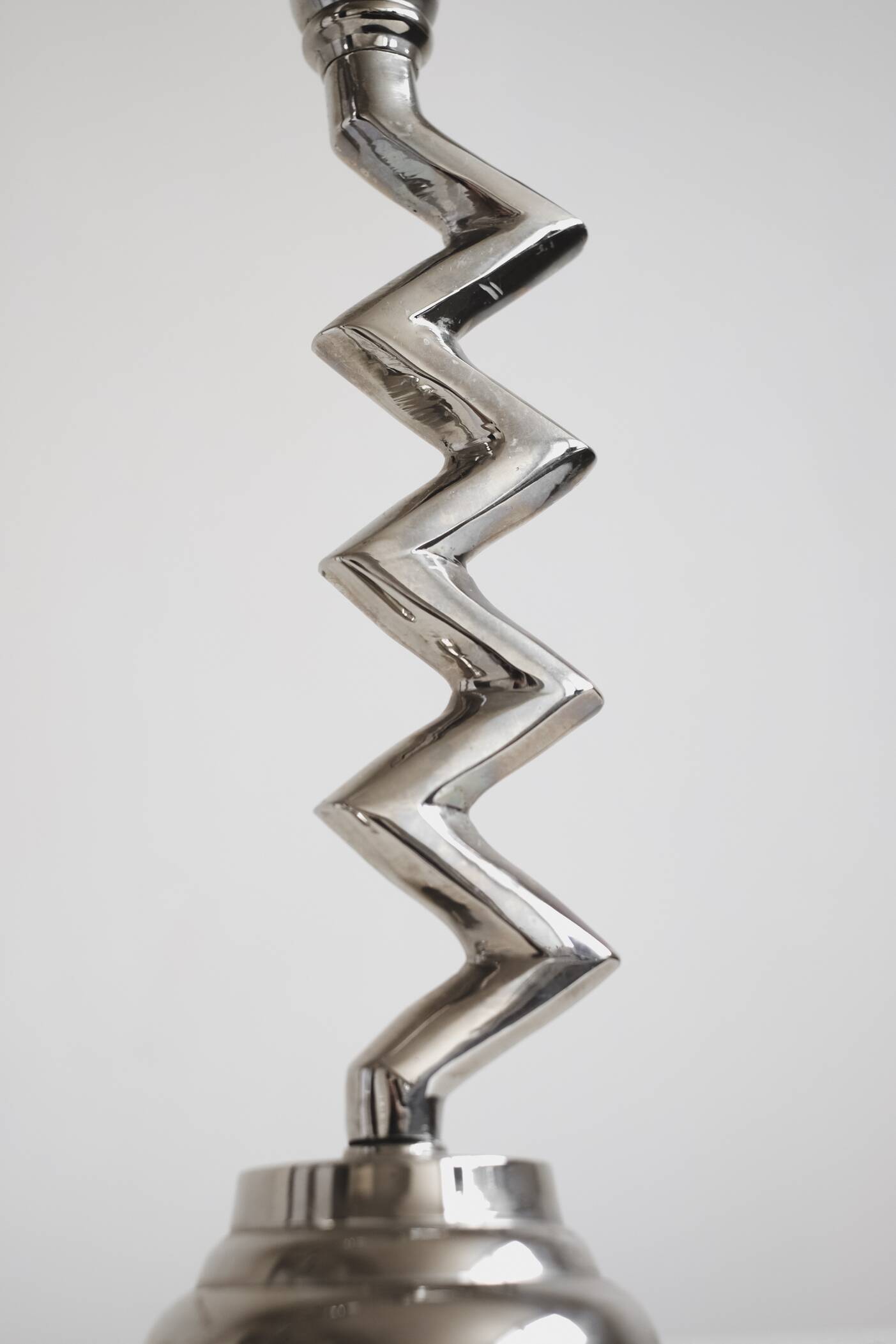 Ensemble de bougeoirs en zigzag