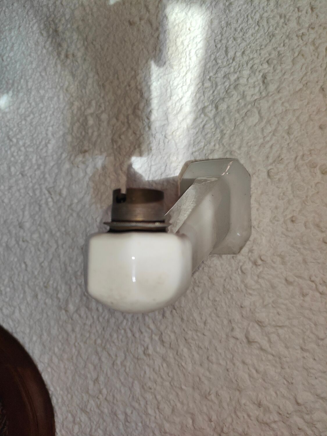 Wall lamp from the 50s white