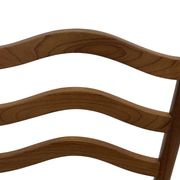 Vintage Teak Chair with Webbing - 1970s Design