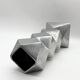Vase sculptural en fonte d’aluminium, 1970