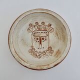 Vallauris empty-pocket bowl, ceramic signed Alain Rufas, circa 1960/70