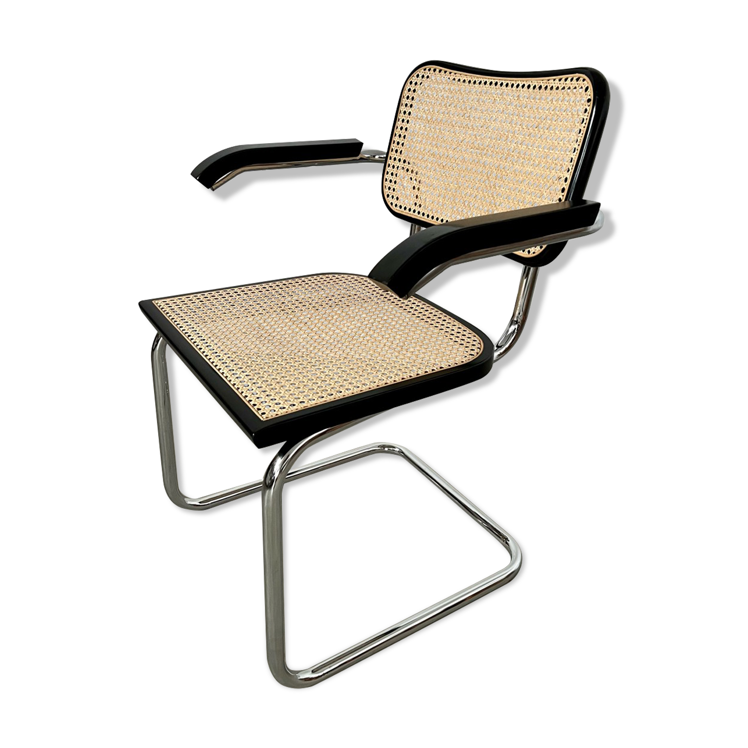 Old armchair Cesca B64 design Marcel Breuer 1970 Made in Italy