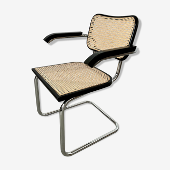 Fauteuil Cesca B64 design Marcel Breuer 1970 Made in Italy