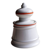 Vintage sugar bowl in Auteuil porcelain bistro service