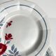 Set of 6 semi-deep plates Abeille d'or, St Amand, 20th century