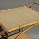 Trolling trolley served in rattan