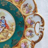 Porcelain dish Karlsbader decoration after Fragonard