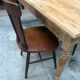 4 Old oak bistro chairs