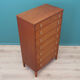 Commode en acajou, design danois, années 1970, fabriqué au danemark