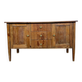 Enfilade vintage meuble TV en pin look scandinave