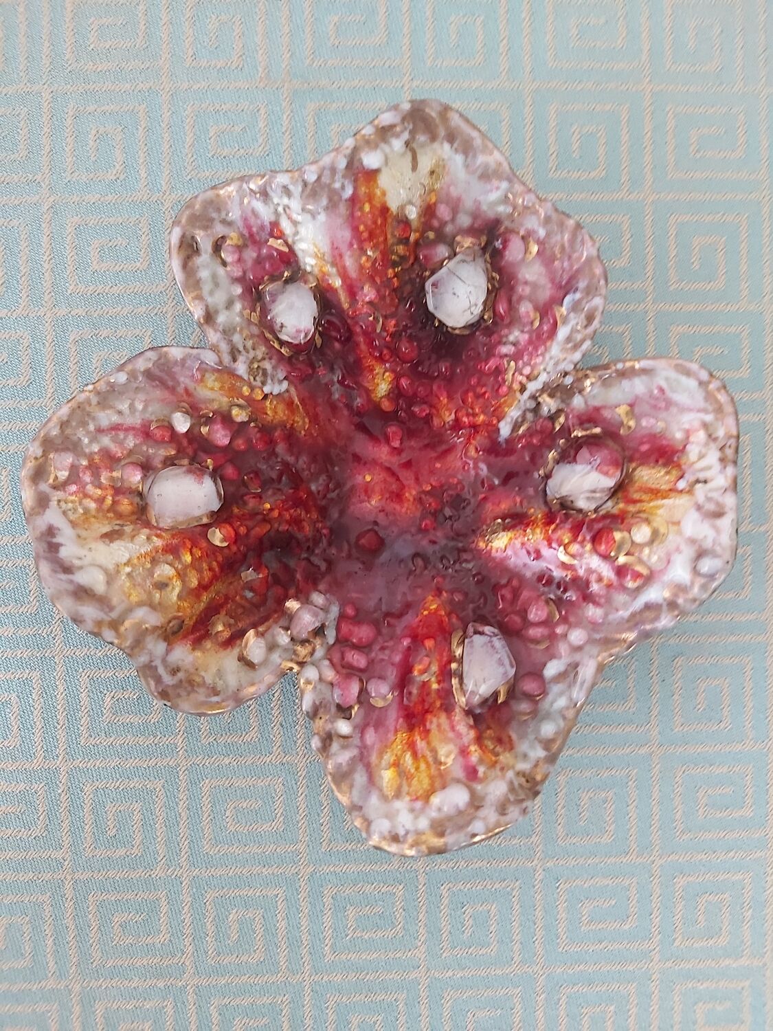 Limoges enameled pocket emptier